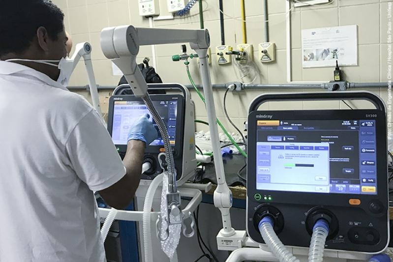 Manutenção em Ventiladores Pulmonares