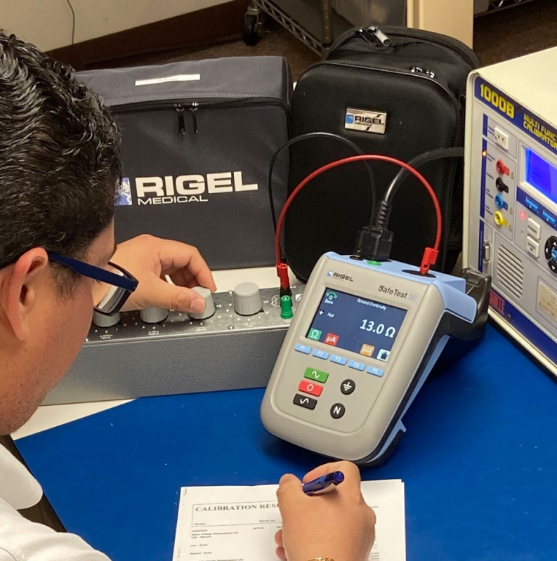 Calibração de Equipamento Aparelho de Anestesia Porto União - Calibração em Monitor Multiparamétrico